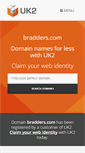 Mobile Screenshot of bradders.com